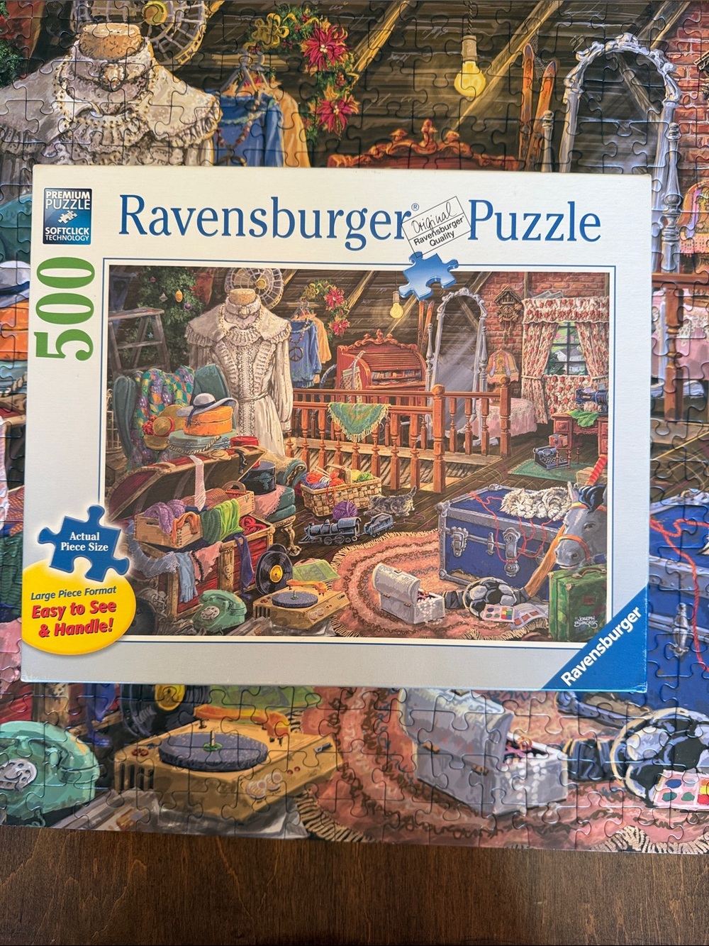 Ravensburger The Attic 500 large pieces